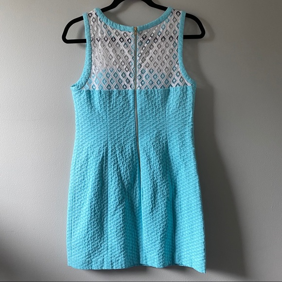 EUC Lilly Pulitzer serene blue Vandalia shift - Picture 7 of 15